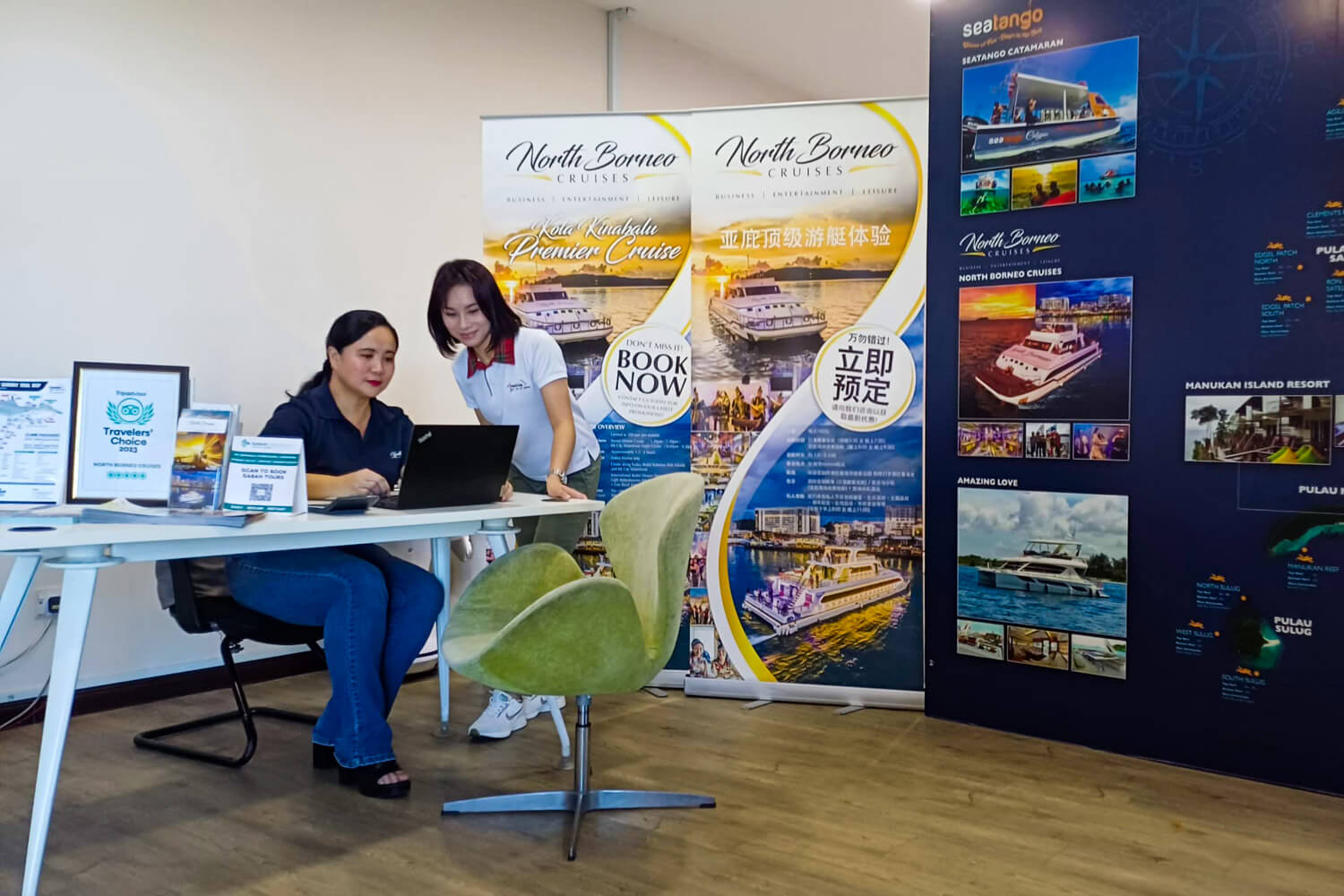 Sutera Harbour Marina Tour Desk