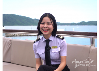 Breaking Barriers at Sea: Vince’s Journey as the First Female Officer on North Borneo Cruises